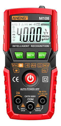 Tester Kknoon  M108 Smart Digital Digital Multimeter Range 4