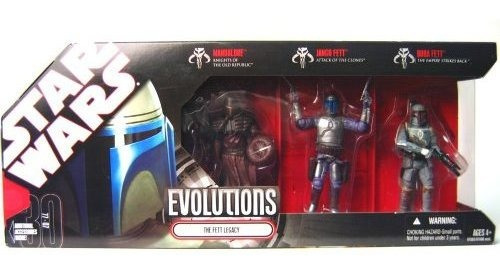 Star Wars Evoluciones 3 Pack: El Legado Fett.