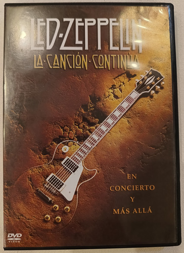 Led Zeppelin La Cancion Continua Dvd La Pelicula