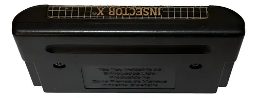 Jogo Para Mega Drive Insector X Tectoy Cx E Manual Repro