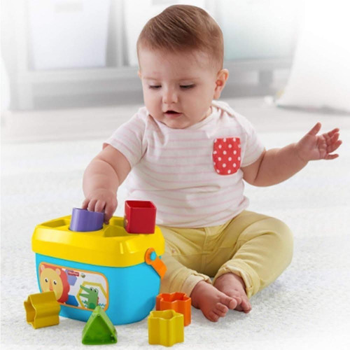 Cubeta Didáctica Insertar Figuras Para Bebé Fisher Price