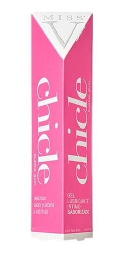 Lubricante Miss V Chicle Geles Intimos Comestibles Gel 