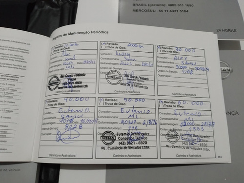 Manual Do Proprietario Versa Flex 2012/2013 Bf (Usado)
