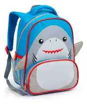 Comprar Mochila Escolar Infantil Zoo Bichos Animais Pets Costas Cor Azul