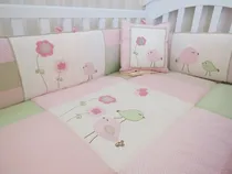 Comprar Set De Cuna Acolchados Para Bebés : Diseños Bordados