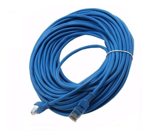 Cable De Red 15m, Conectores Rj45 Categoría 5 