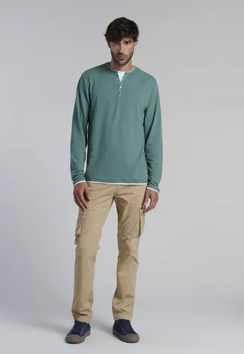 Polera Ml Dobel Indiana Verde Ss2025 Ferouch