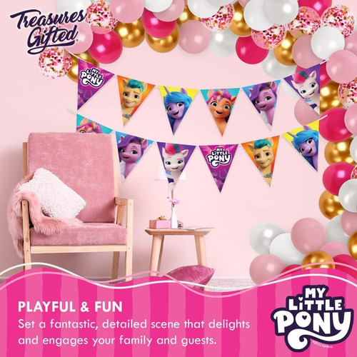 Treasures Paquete De 2 Banderines De Cumpleaños Con Licencia