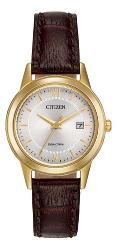 Citizen Mujeres Eco-drive Reloj De Acero Inoxidable Con Fech