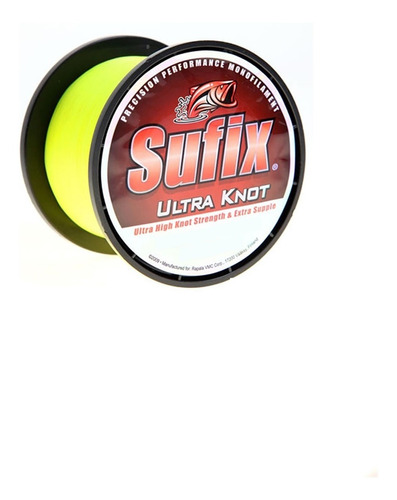 Nylon Sufix Ultra Knot 0.25 Mm  X 100 Metros