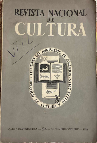 Revista Nacional De Cultura Nro. 94 Año 1952