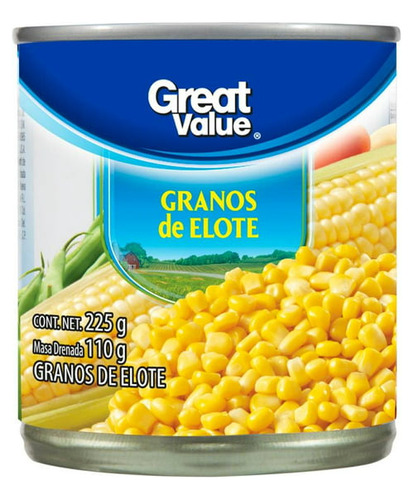 Granos De Elote Great Value 225 G