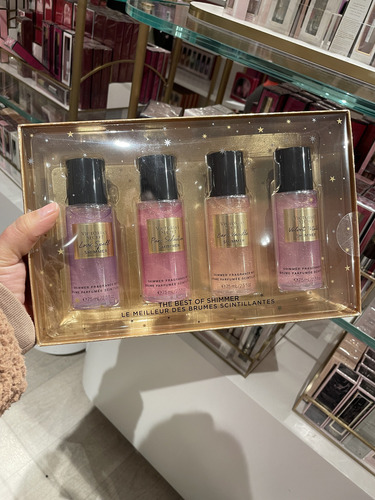 Victorias Secret Set 4 Body Mist Shimmer