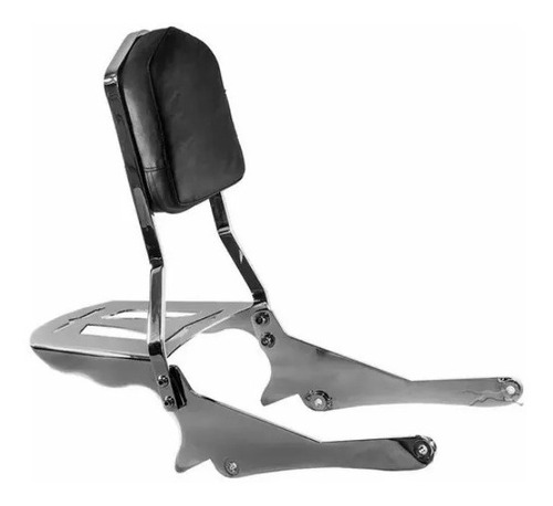 Encosto Sissy Bar Drag Star 650cc C/ Bagageiro - Liquidação