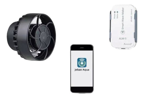 Jebao Alw-20 10000lph Control Wifi Generador De Olas Acuario