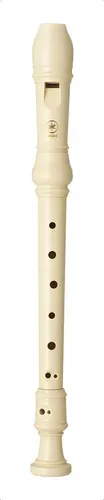 Flauta Doce Soprano Yamaha Yrs23g Germanica Cor Bege