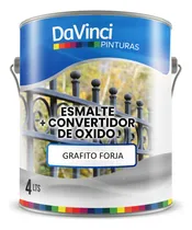 Comprar 3.6lt Esmalte Con Convertidor 3 En 1 Grafito Forja Davinci