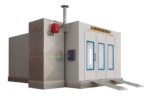 Cabina De Pintura Presurizada Horno Morrison Automotriz