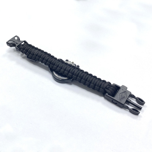 Reloj De Supervivencia Con Cuerda Paracord 5 En 1 Pedernal