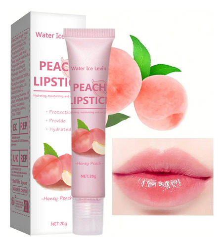 Bálsamo Hidratante Para Brillo De Labios Peach Lipgloss Que