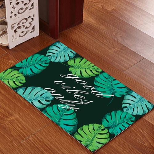 Alfombra Felpudo Decorativa Para Dormitorio 50cm X 80cm