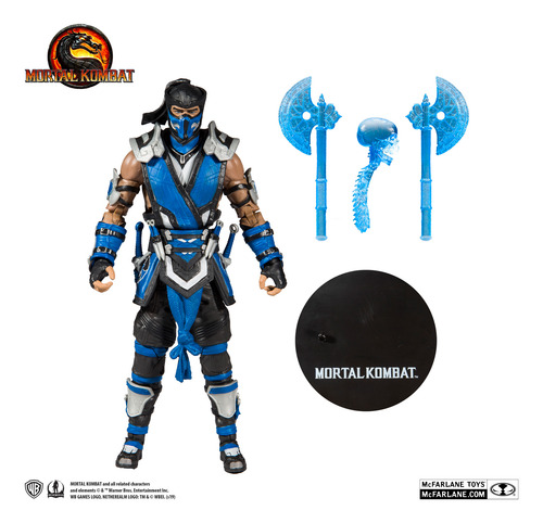 Figuras De Acción Originales Limitadas De Mortal Kombat Sub