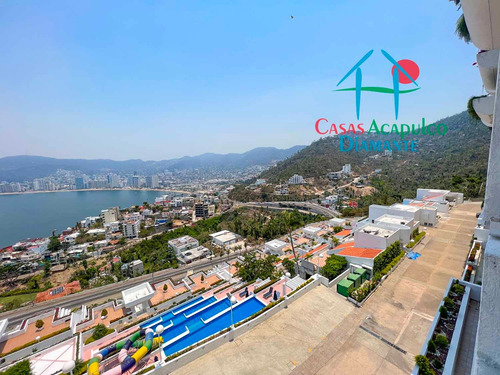 Cad Brisas Diamante T6 189. Dos Terrazas Y Vista Espectacular A La Bahía De Acapulco