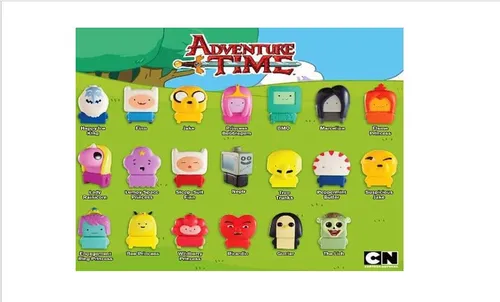 Muñecos Hora De Aventura Mcdonalds Juguete 2016 (Usado)