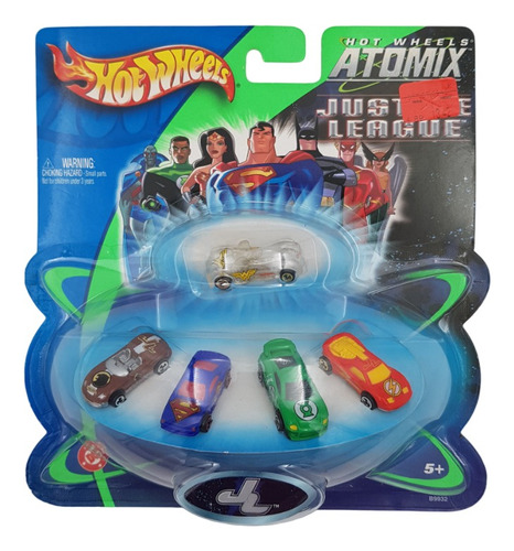 Micro Hot Wheels Atomix Liga De La Justicia 2003  