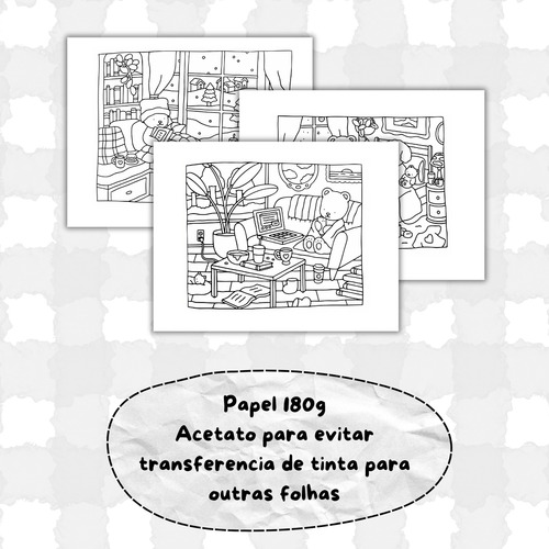 Juego De Libros Para Colorear Bobbie Goods, 2 Colores, 180 G
