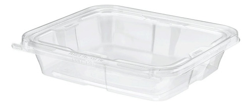Contenedor Recipiente Rectangular 35 Oz Ventilado X 320 Und