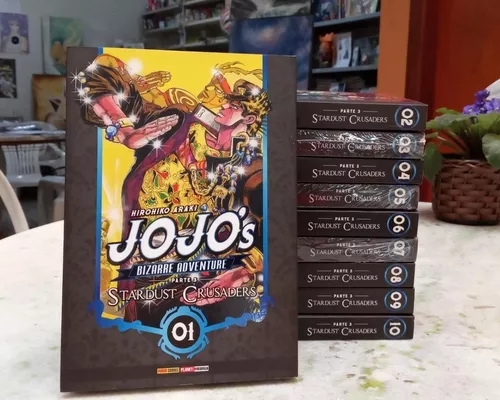 Livro - Jojo's Bizarre Adventure - Parte 3: Stardust Crusaders Vol