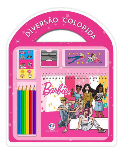 Kit Escolar Barbie - Diversão Colorida