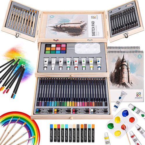 Kit Pintura De Arte/ Deluxe Art / Pintura Estuche Portátil