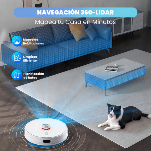 Lydsto R1 Edge Aspiradora Y Trapeadora Robot Autocarga