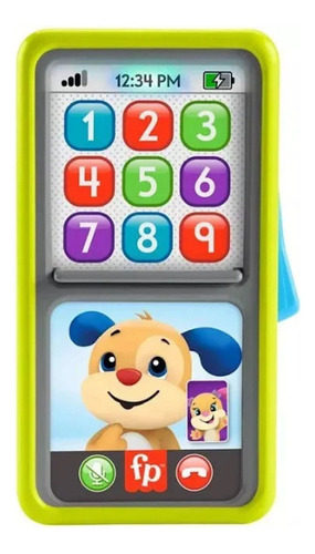 Fisher Price Telefone Emoji Azul C/som - Mattel Fhj18