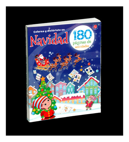 Libro Colorea Y Diviertete En Navidad - , Vvaa