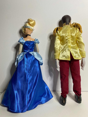 Muñecas Disney Store De Cenicienta Y El Príncipe En El Baile (Usado)