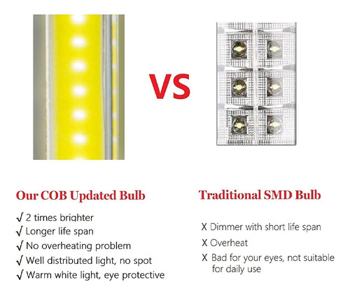 D- Lámpara De Escritorio Portátil Led Super Bright Cob,