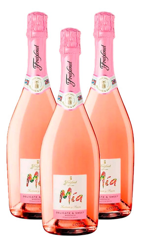 Vino Moscato Rosé Mía Freixenet 750ml 3 Unidades