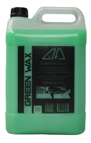 Cera Rápida Quirofano Green Wax 5 Litros Premium