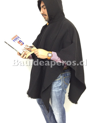 Poncho Lana Largo Unisex /   Tienda Bauldeaperos