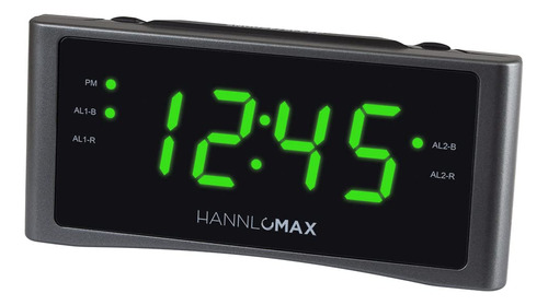 Hannlomax Radio Despertador Hx-151cr, Radio Pll Am/fm, Alarm