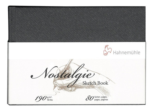 Hahnemuhle Cuaderno De Boceto Nostalgie 190g A5 Apaisado 40h