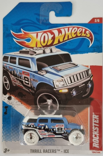 Hot Wheels Rockster 2011 Thrill Racers Ice 194/244