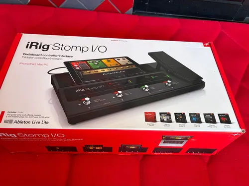 Irig Stomp I/o Ik Multimedia Pedaleira Controladora | Frete grátis