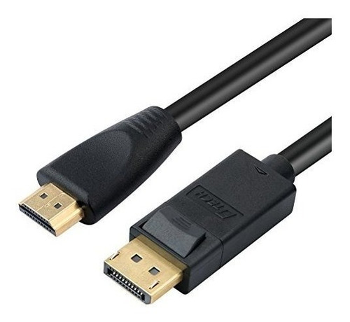 Dtech Displayport A Hdmi Cable Macho A Macho Puertos Con Gol