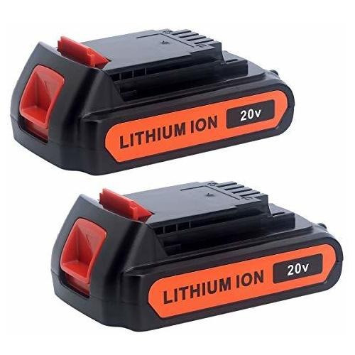 Biswaye 2-pack 4.0ah 20v Batería De Litio Lbxr20 Compatible 