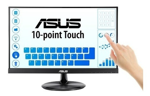 Monitor Touch Asus VT229H LCD 21.5" preto 100V/240V