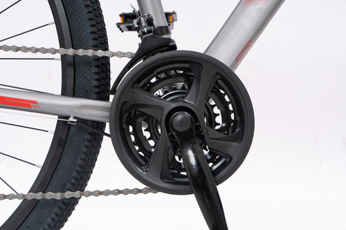 Bicicleta Silverfox Pro Rodado 29 Talle 18 21 Vel Shimano Gris